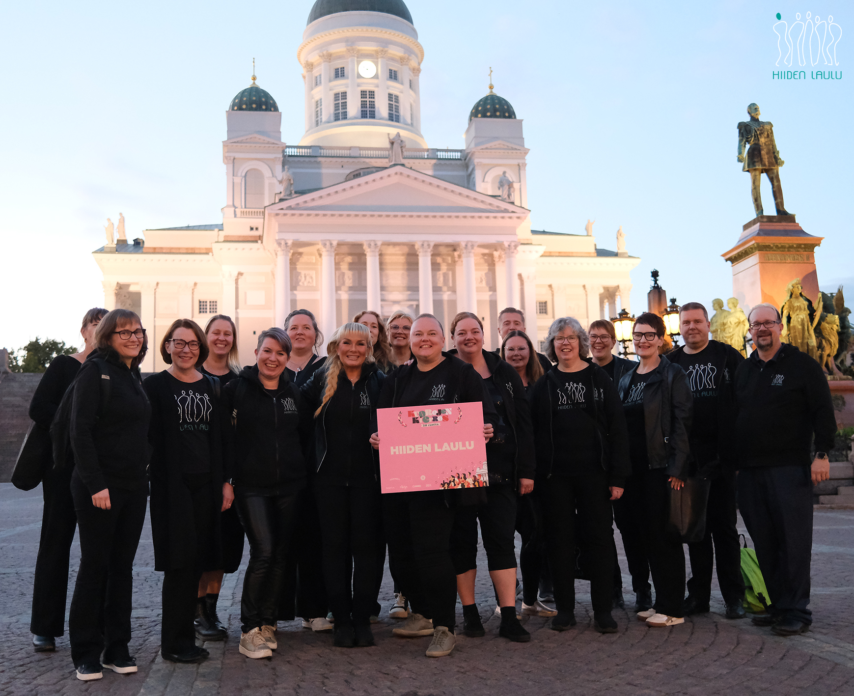 Hiiden Laulu Kuorojen Kierroksella 13.8.2026.