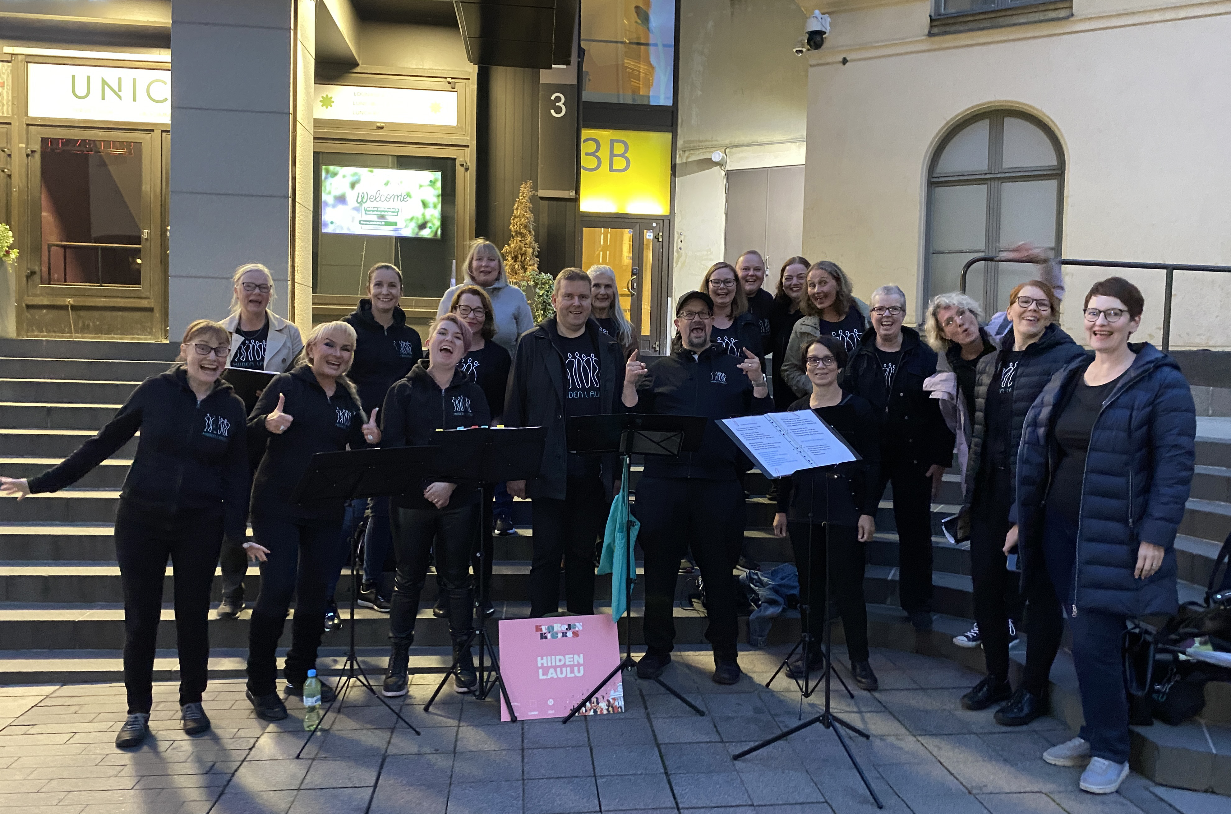 Hiiden Laulu Kuorojen kierroksella Helsingiss&auml; 21.8.2025.