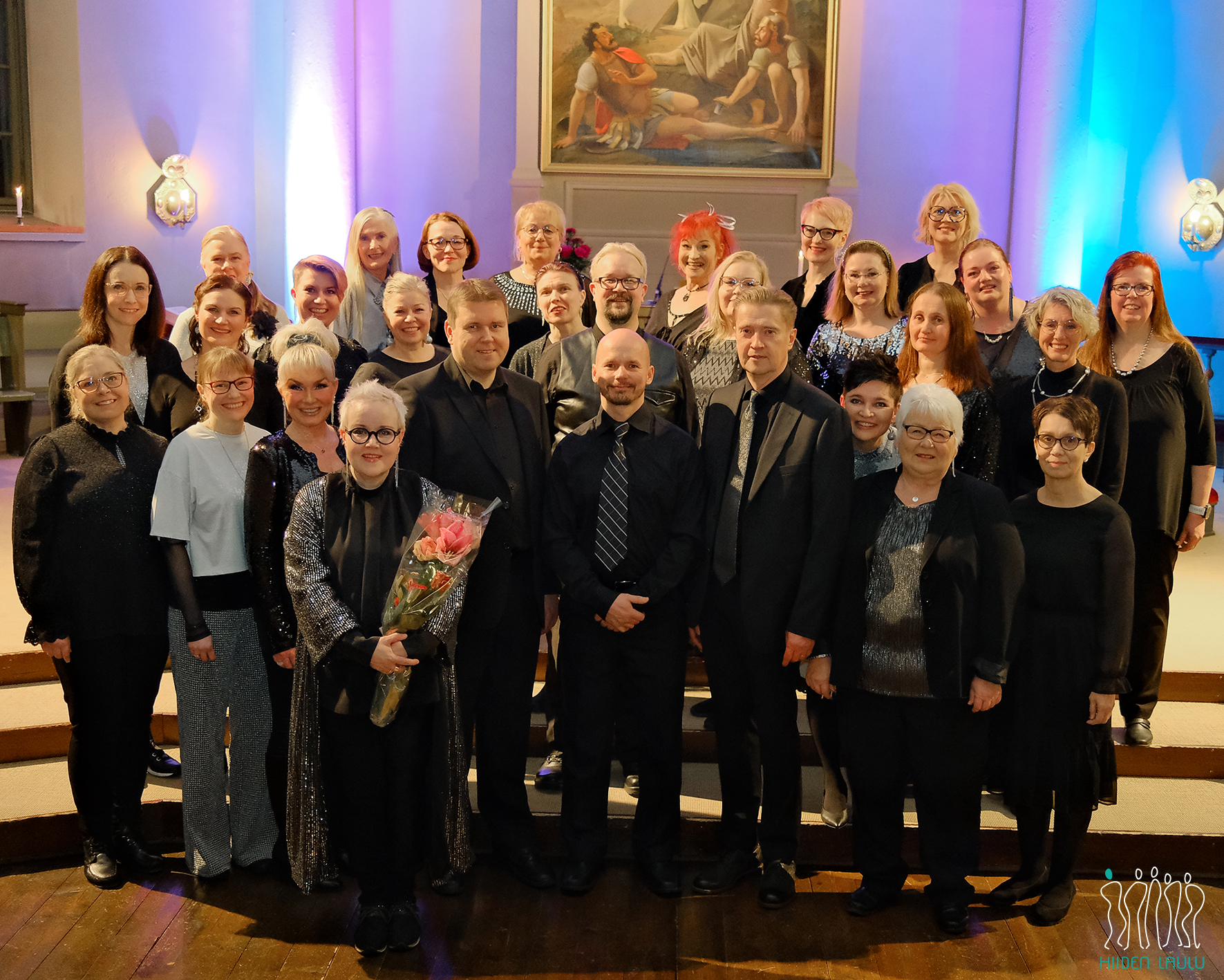 Hiiden Laulun Joulukonsertti Vihdin Kirkossa 15.12.2023.
